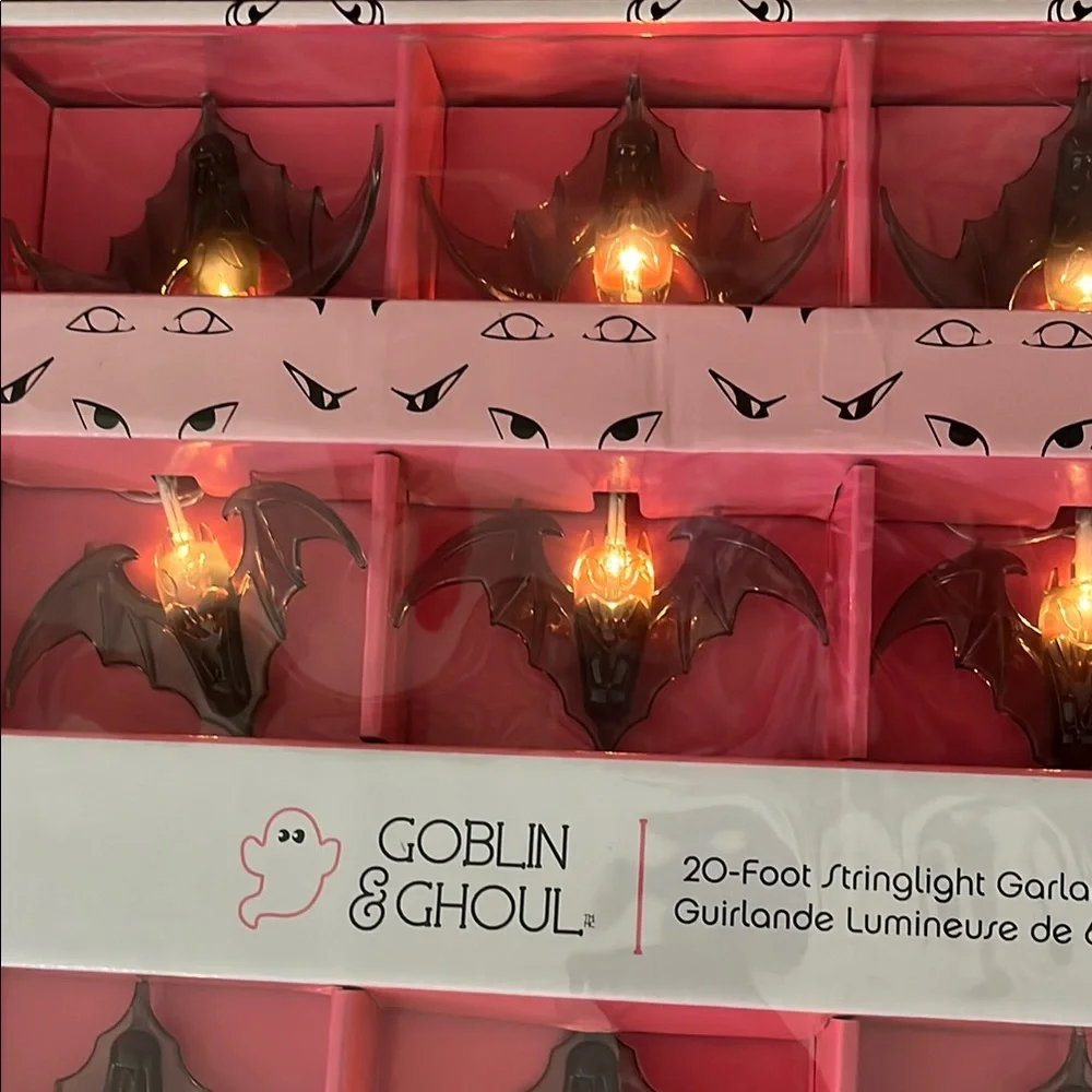 Bat string lights perfect for Halloween